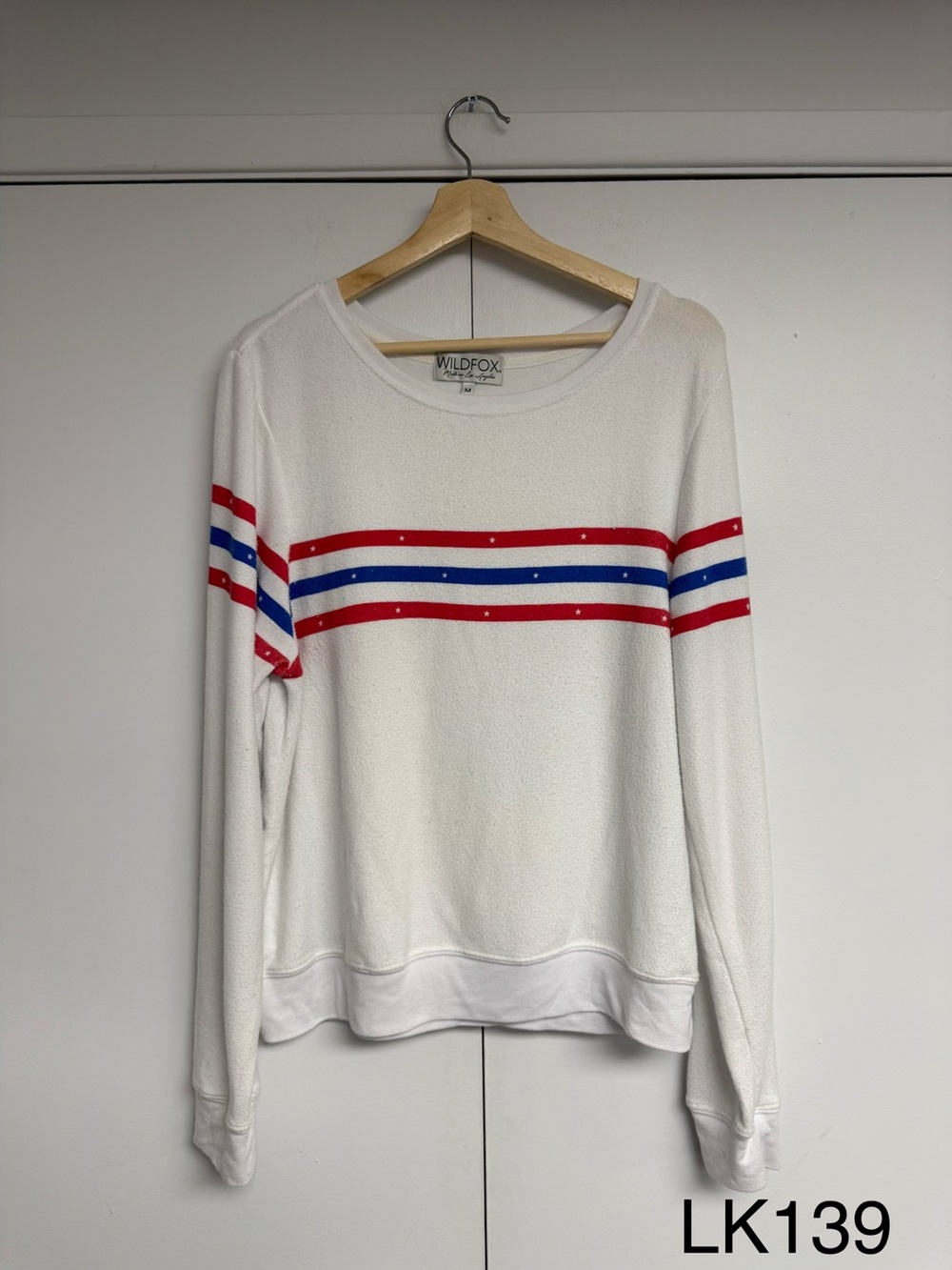 Wildfox Stars & Stripes Americana Sweatshirt Size M